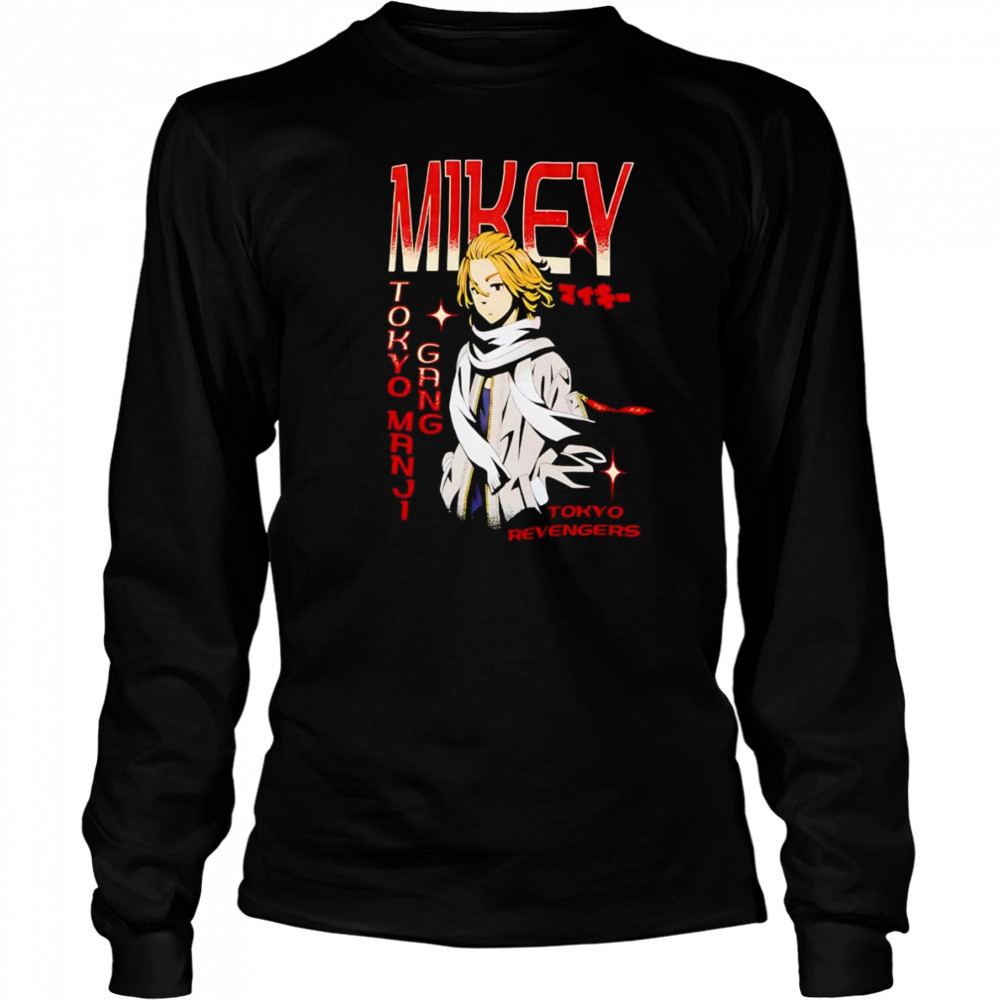 Tokyo Revengers Mikey graphic shirt Long Sleeved