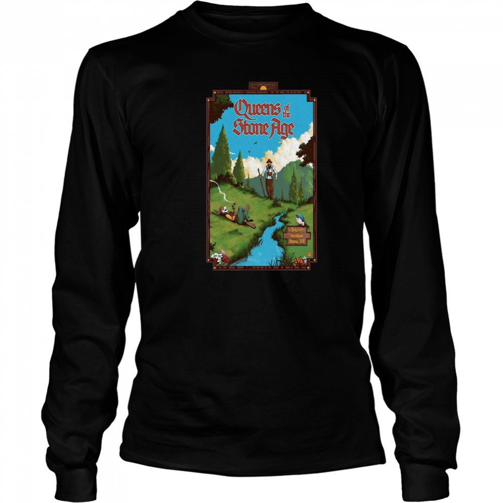 Tour 2025 Queens of the Stone Age Vienna, AT Poster T-Shirt Long Sleeved