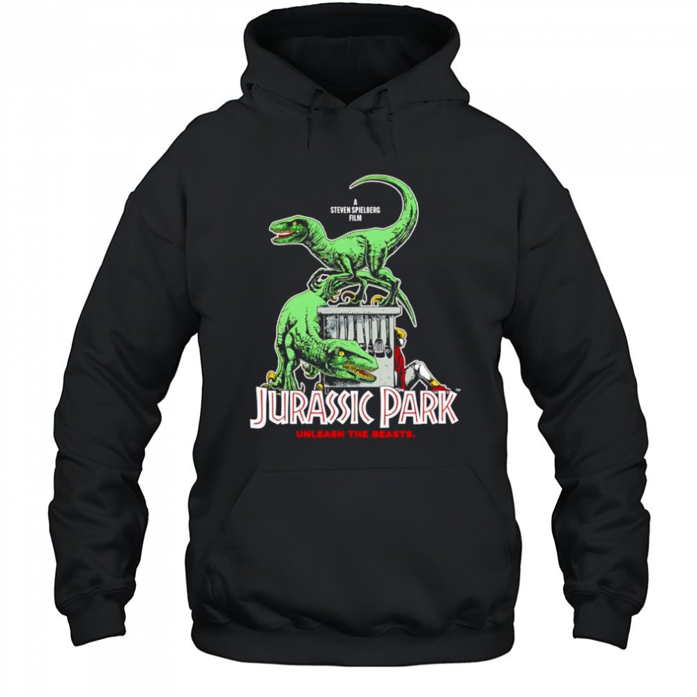 Unleash the beasts Jurassic Park shirt Hoodie