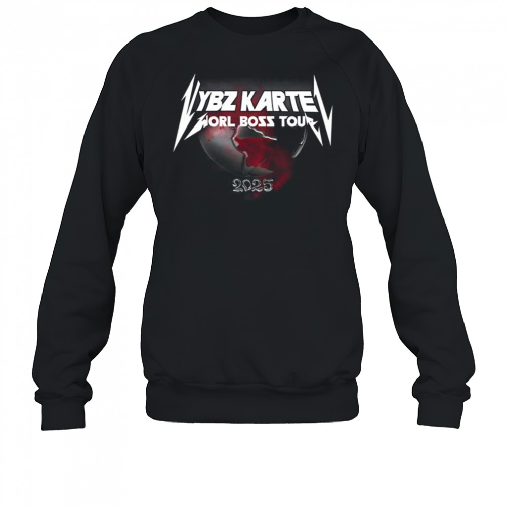 Vybz Kartel Worl Boss Tour 25 Shirt Sweatshirt