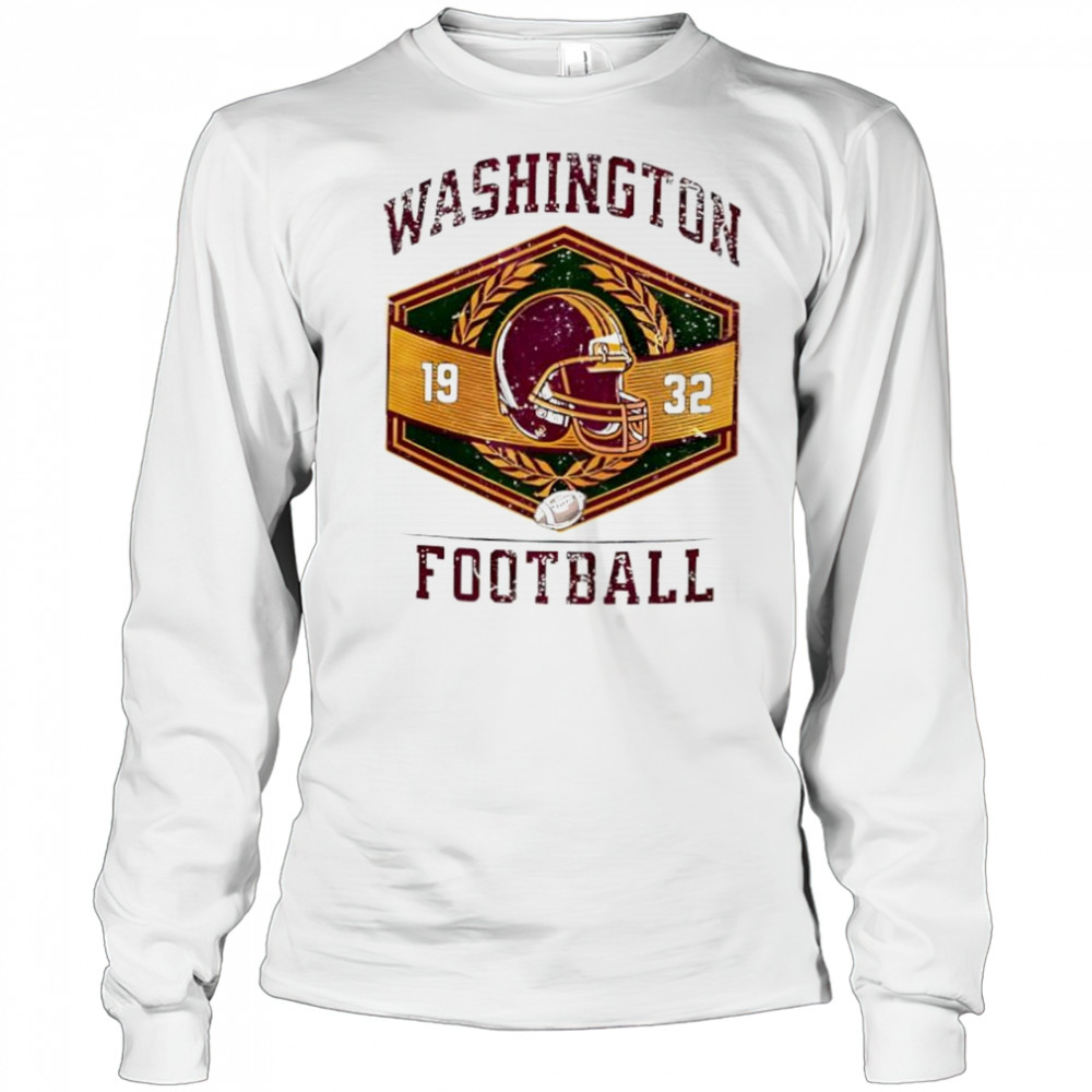 Washington Football 1932 helmet vintage shirt Long Sleeved