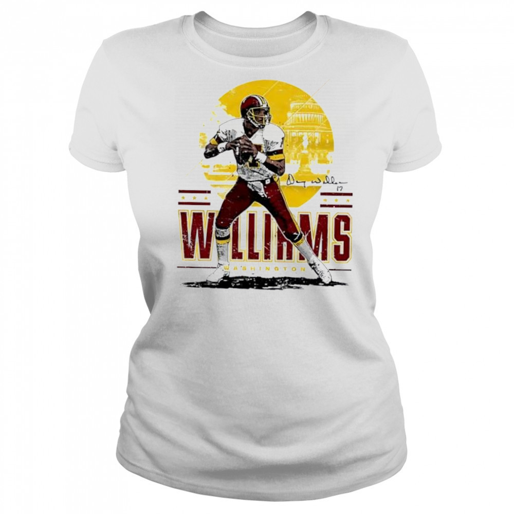 Washington Throwbacks Doug Williams Player Skyline shirt Women's T-shirt