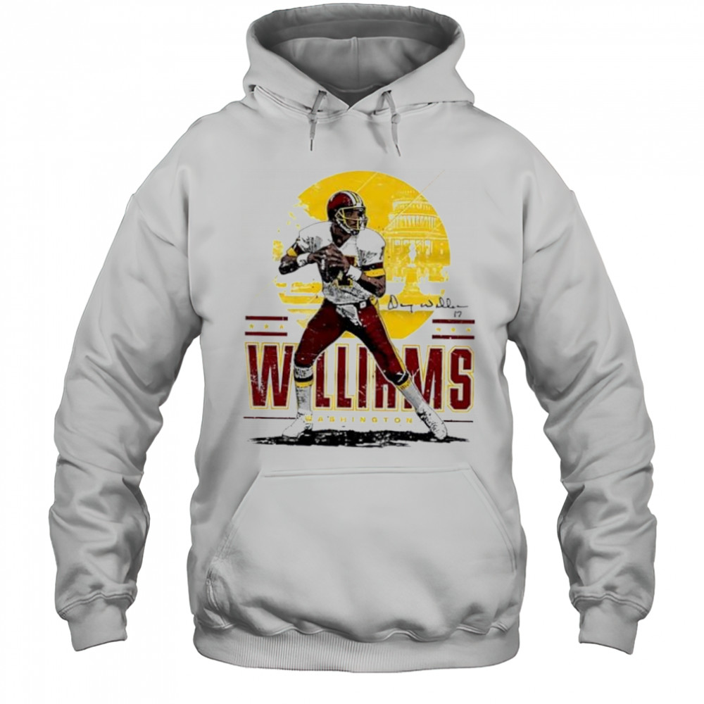Washington Throwbacks Doug Williams Player Skyline shirt Hoodie