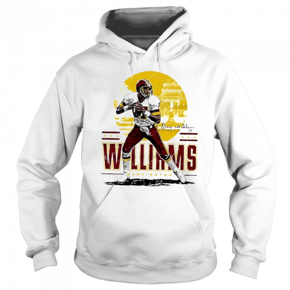 Washington Throwbacks Doug Williams Player Skyline shirt Sweatshirt