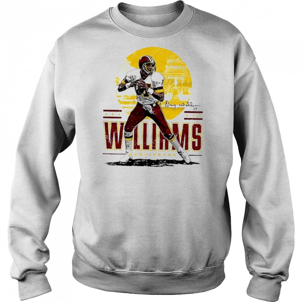 Washington Throwbacks Doug Williams Player Skyline shirt Hoodie