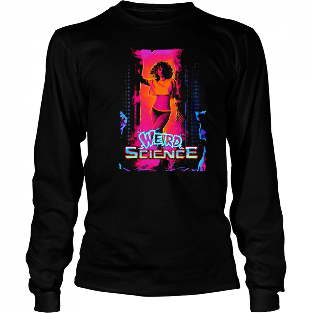 Weird Science 80s retro shirt Long Sleeved