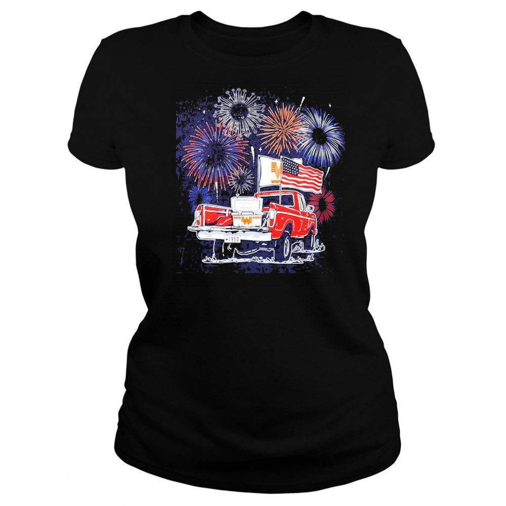 Whataburger Firework America 4th Of July T-shirt Women's T-shirt