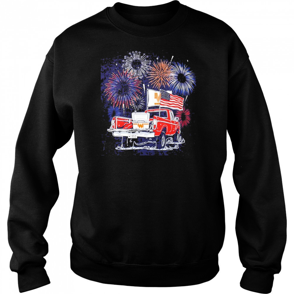 Whataburger Firework America 4th Of July T-shirt Hoodie