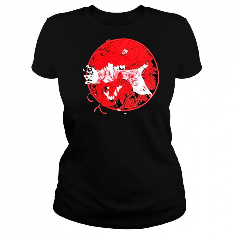 WolfSkullJack Hand That Feeds T-Shirt Women's T-shirt