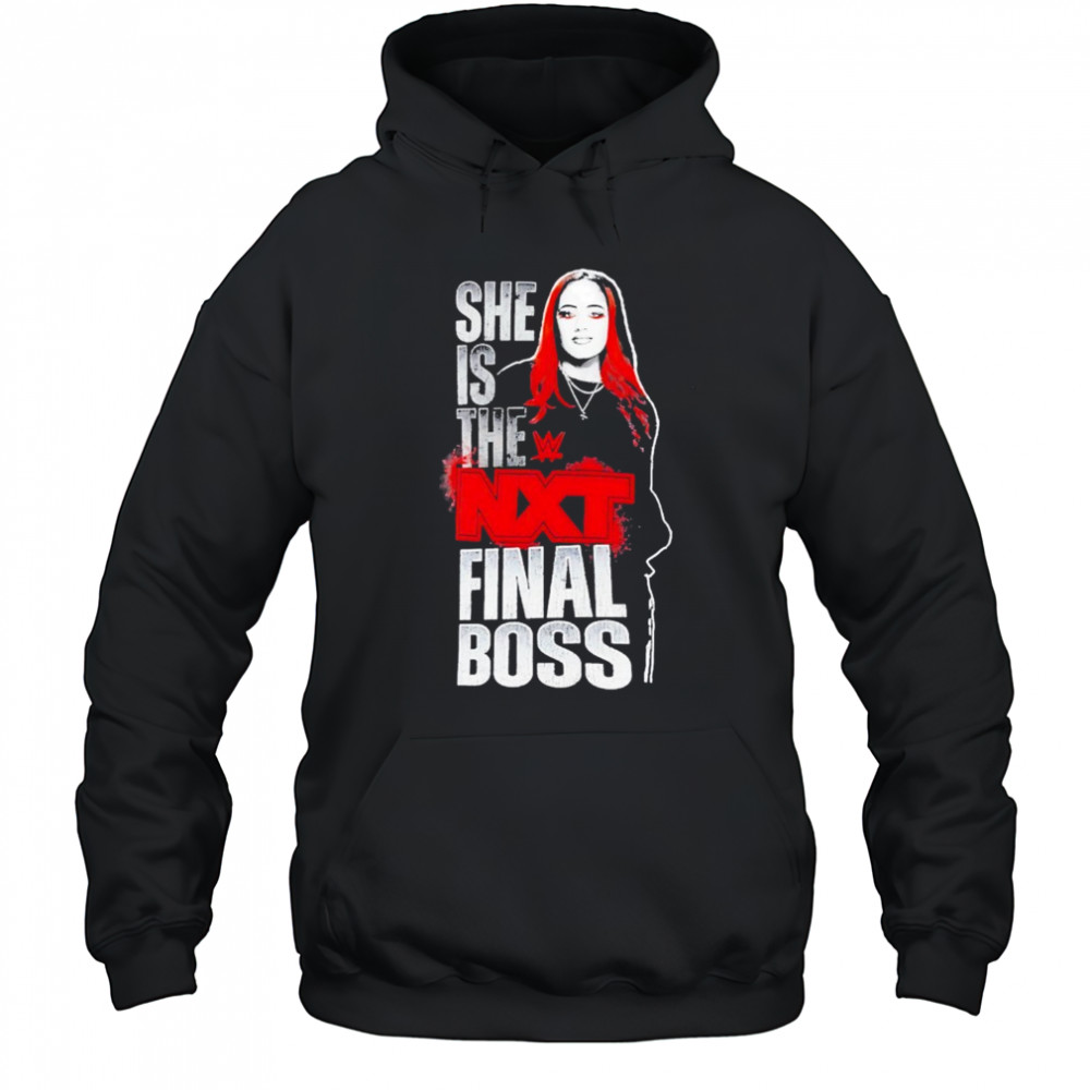 Wrestling Ava She Is The Nxt Final Boss Shirt Hoodie