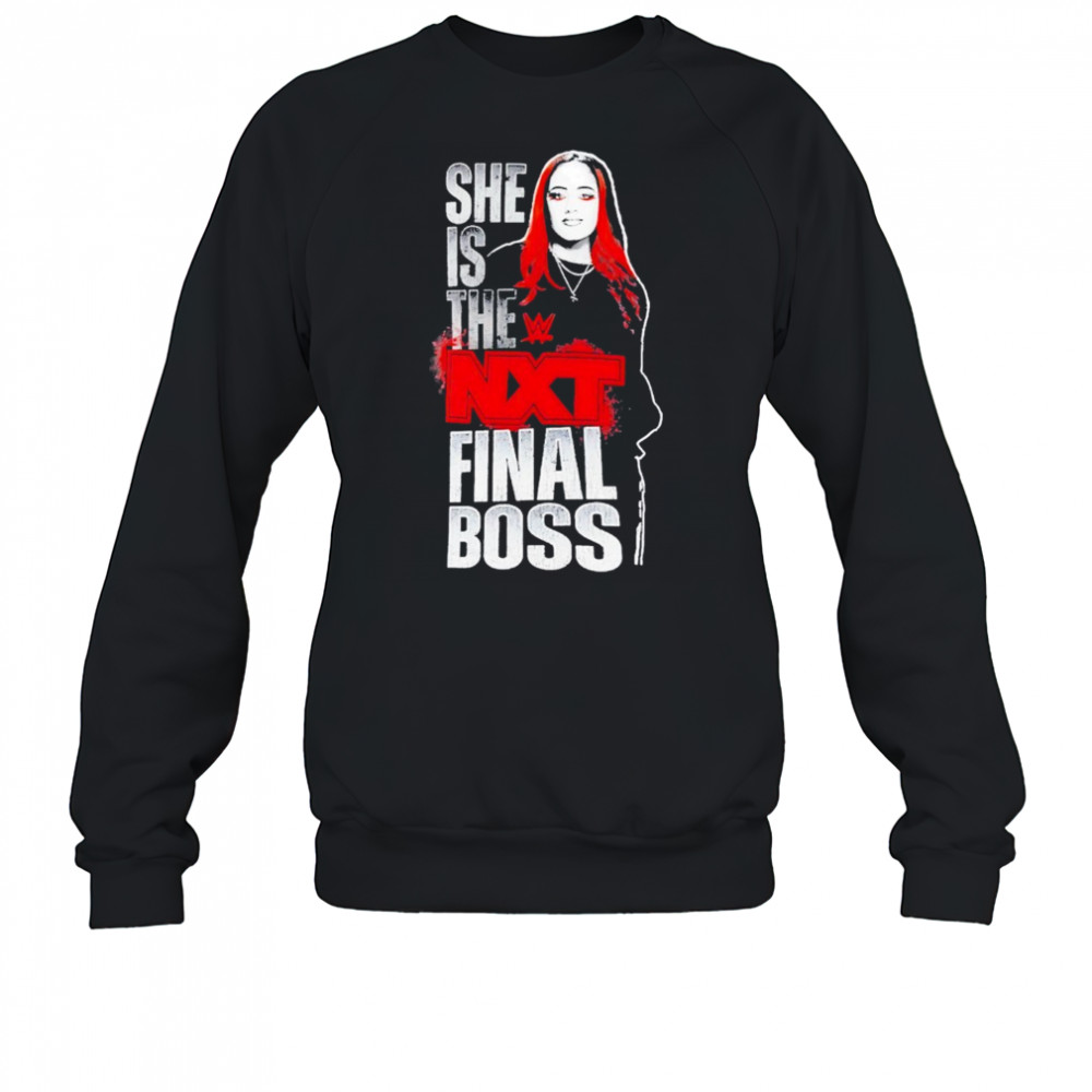 Wrestling Ava She Is The Nxt Final Boss Shirt Sweatshirt
