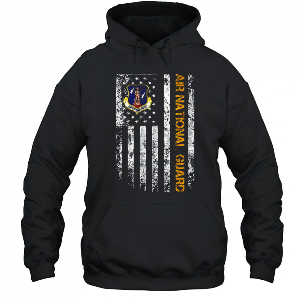 Air National Guard American flag shirt Hoodie
