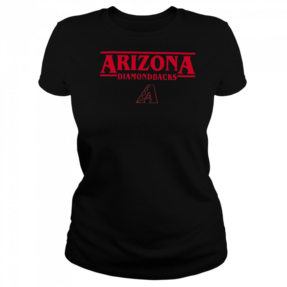 Arizona Diamondbacks X Stranger Things Logo T-Shirt Women's T-shirt