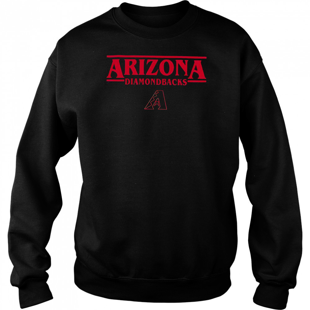 Arizona Diamondbacks X Stranger Things Logo T-Shirt Hoodie