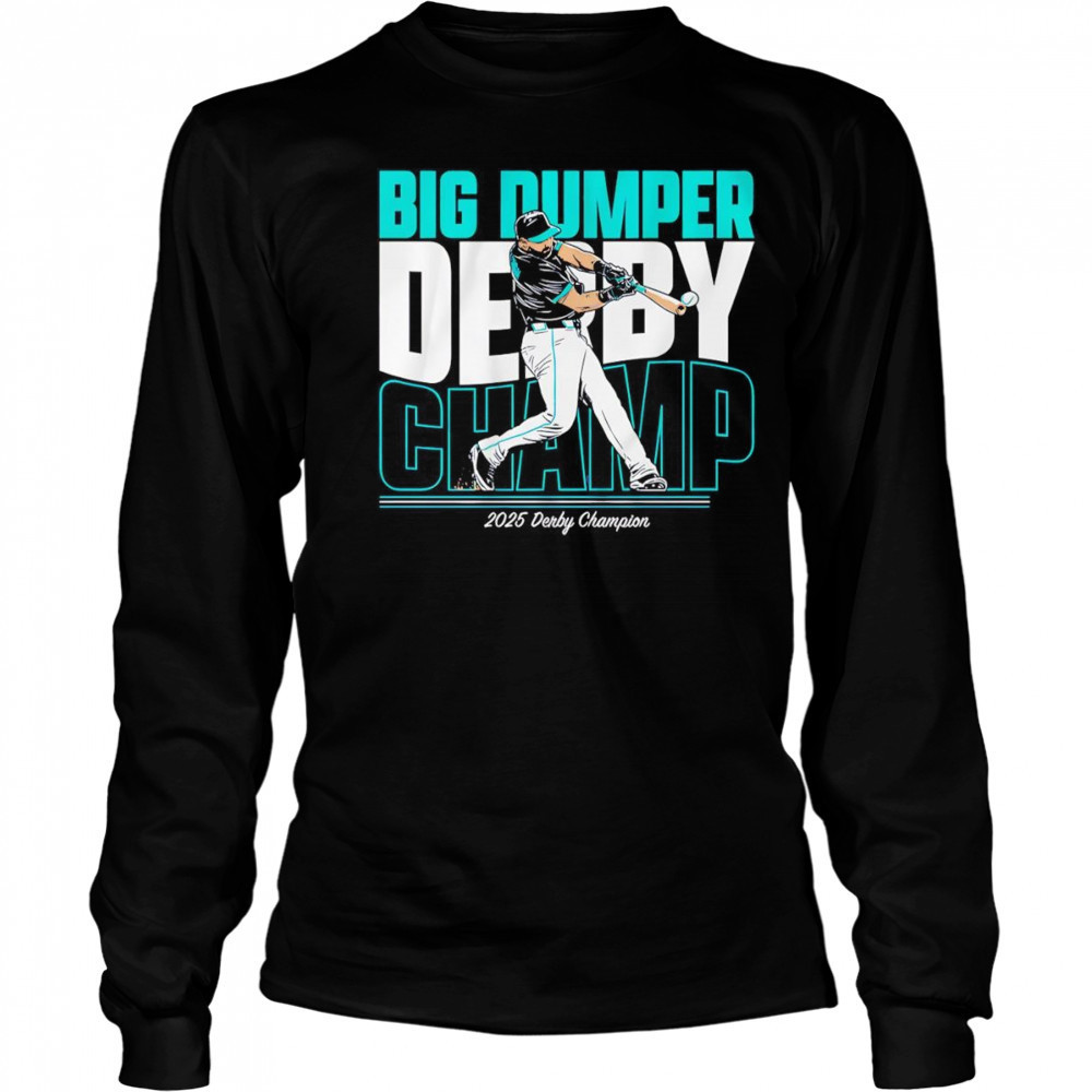 Big Dumper Derby Champ Cal Raleigh shirt Long Sleeved