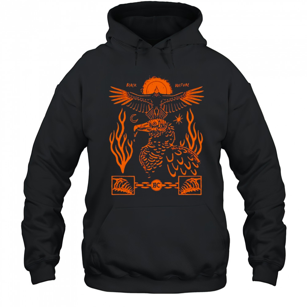 Black Vulture Bird Collective T-shirt Hoodie