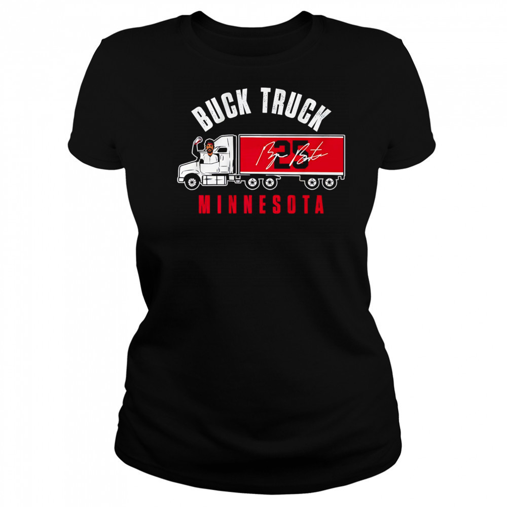 Byron Buxton Buck Truck Minnesota 25 signature shirt Women's T-shirt