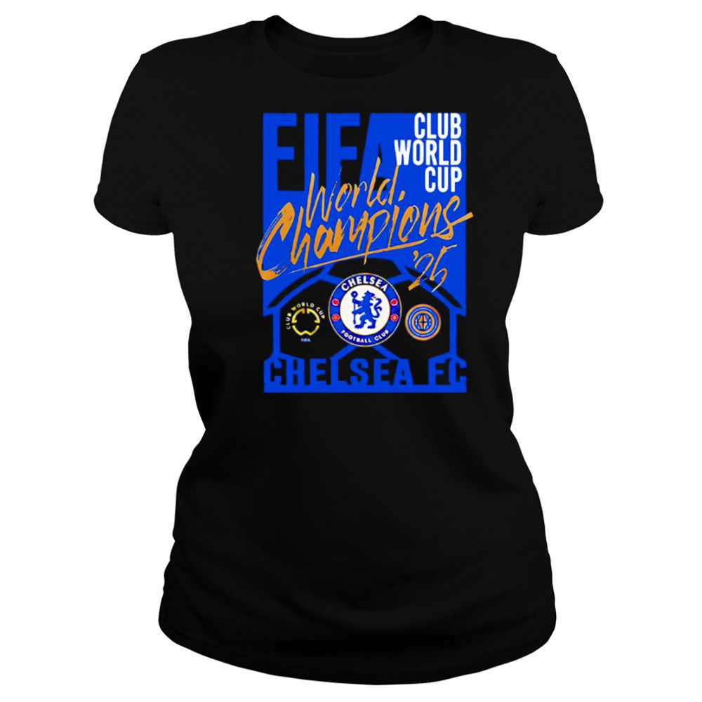 Chelsea FC 2025 FIFA Club World Cup Champions For Fans shirt Women's T-shirt