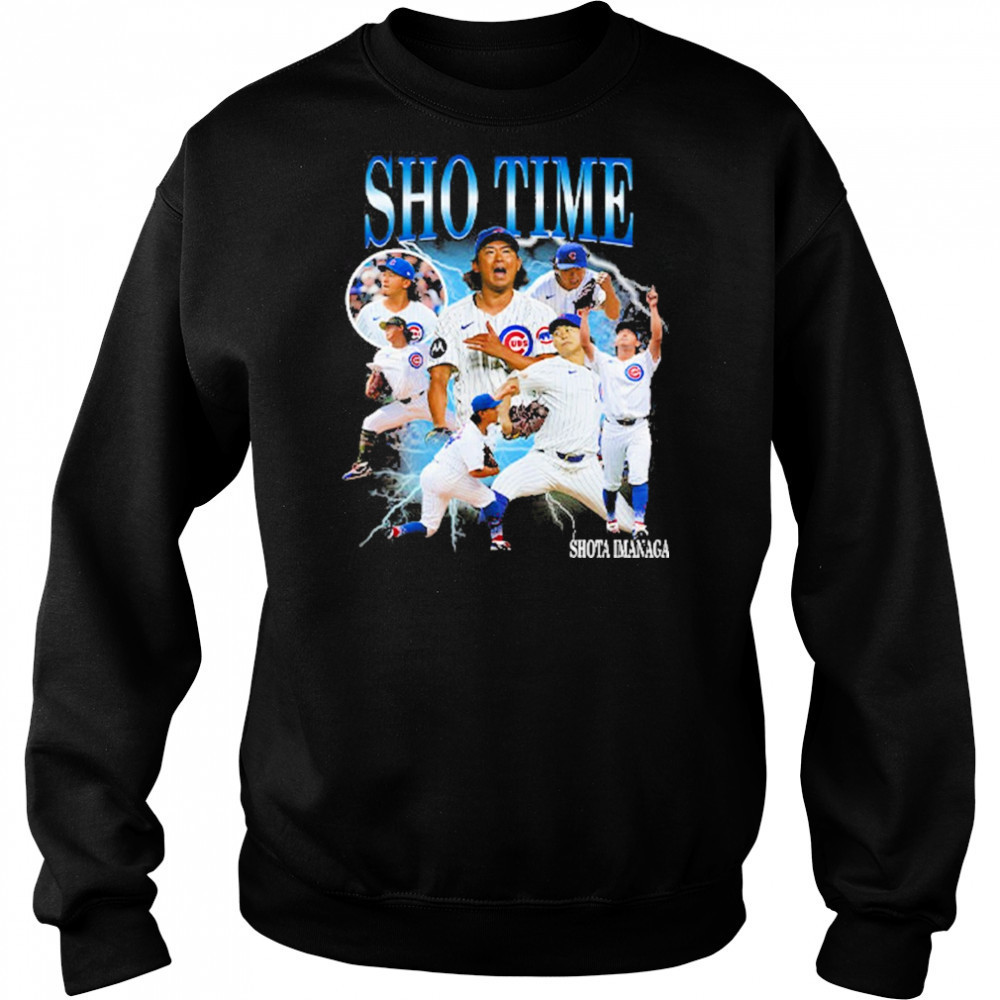Chicago Cubs Shota Imanaga ‘Sho Time’ T-Shirt Hoodie