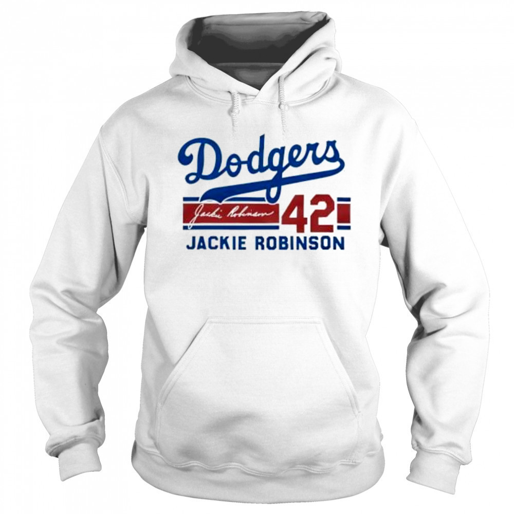 Dodgers Jackie Robinson 42 Signature shirt Sweatshirt