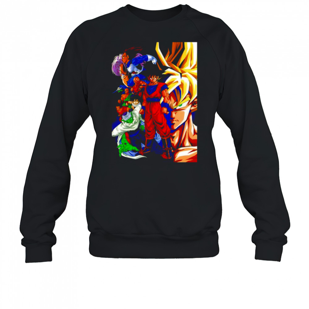 Dragon Ball Z Shitajiki Goku shirt Sweatshirt