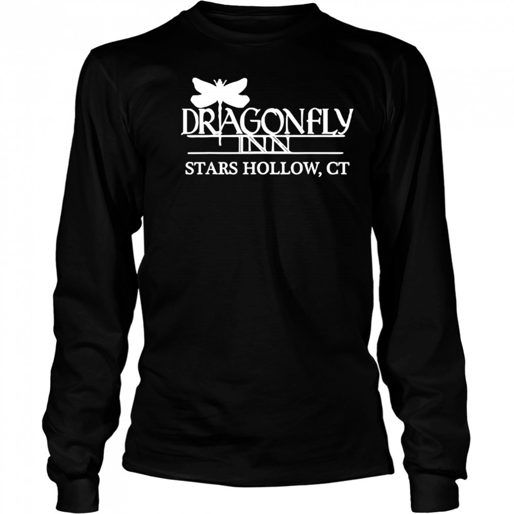 Dragonfly Inn stars hollow shirt Long Sleeved