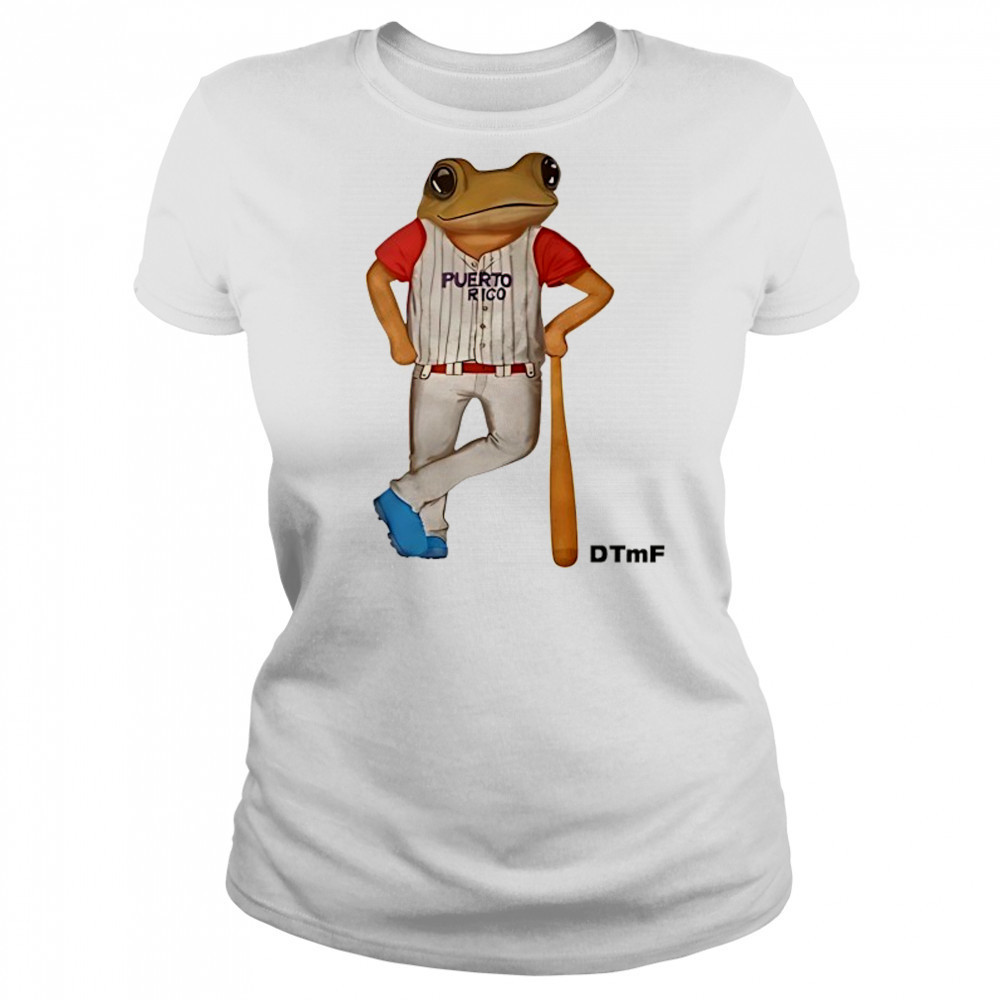 DTmF Concho baseball frog shirt Women's T-shirt