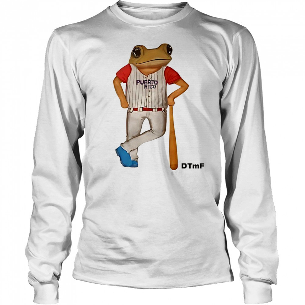 DTmF Concho baseball frog shirt Long Sleeved