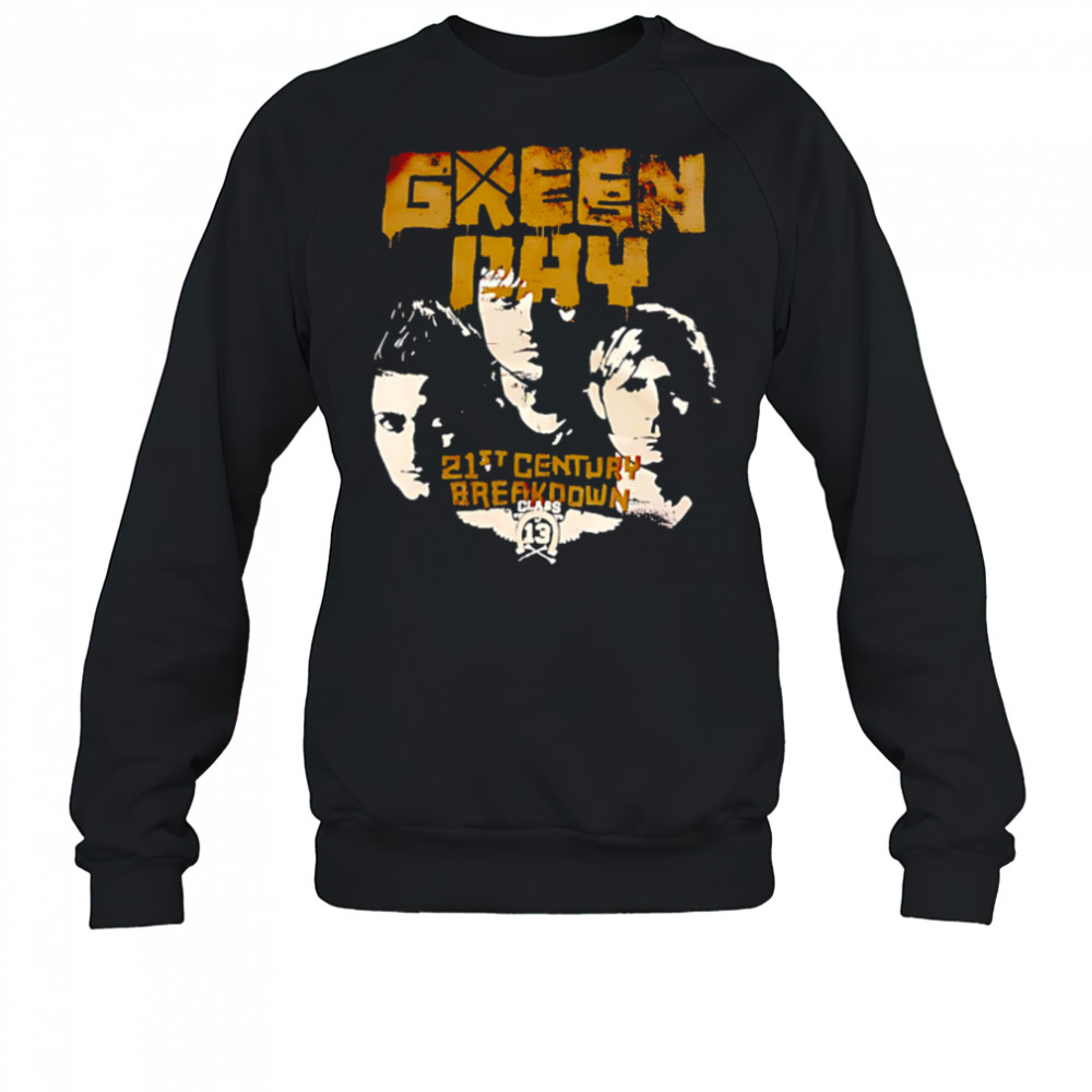 Green Day 21st Century Breakdown retro shirt Sweatshirt