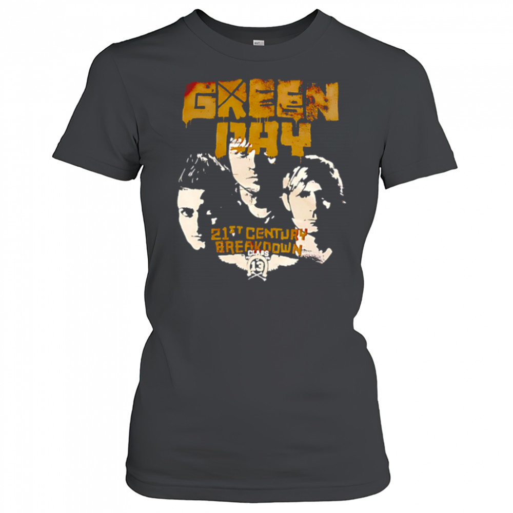Green Day 21st Century Breakdown retro shirt Women's T-shirt