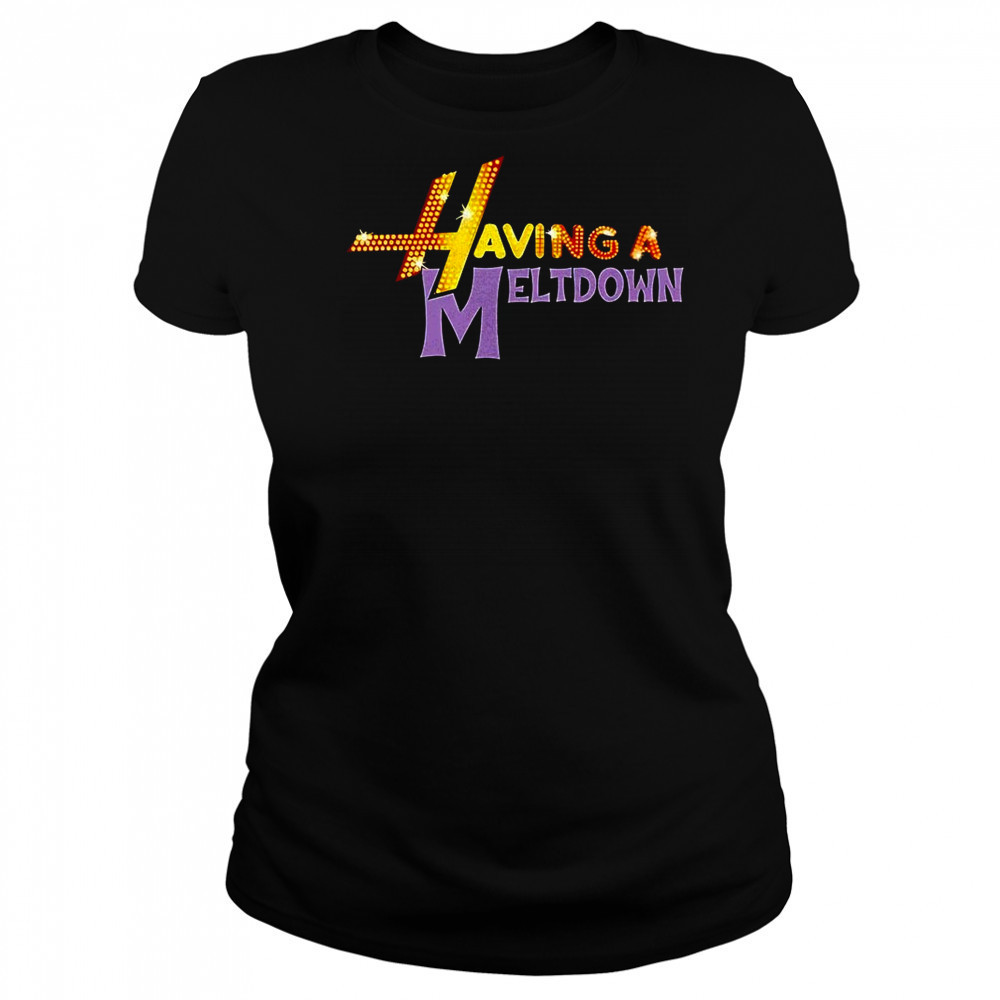 Hannah Montana having a meltdown shirt Women's T-shirt