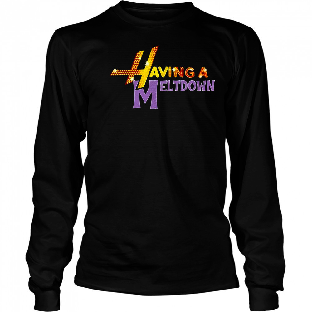 Hannah Montana having a meltdown shirt Long Sleeved