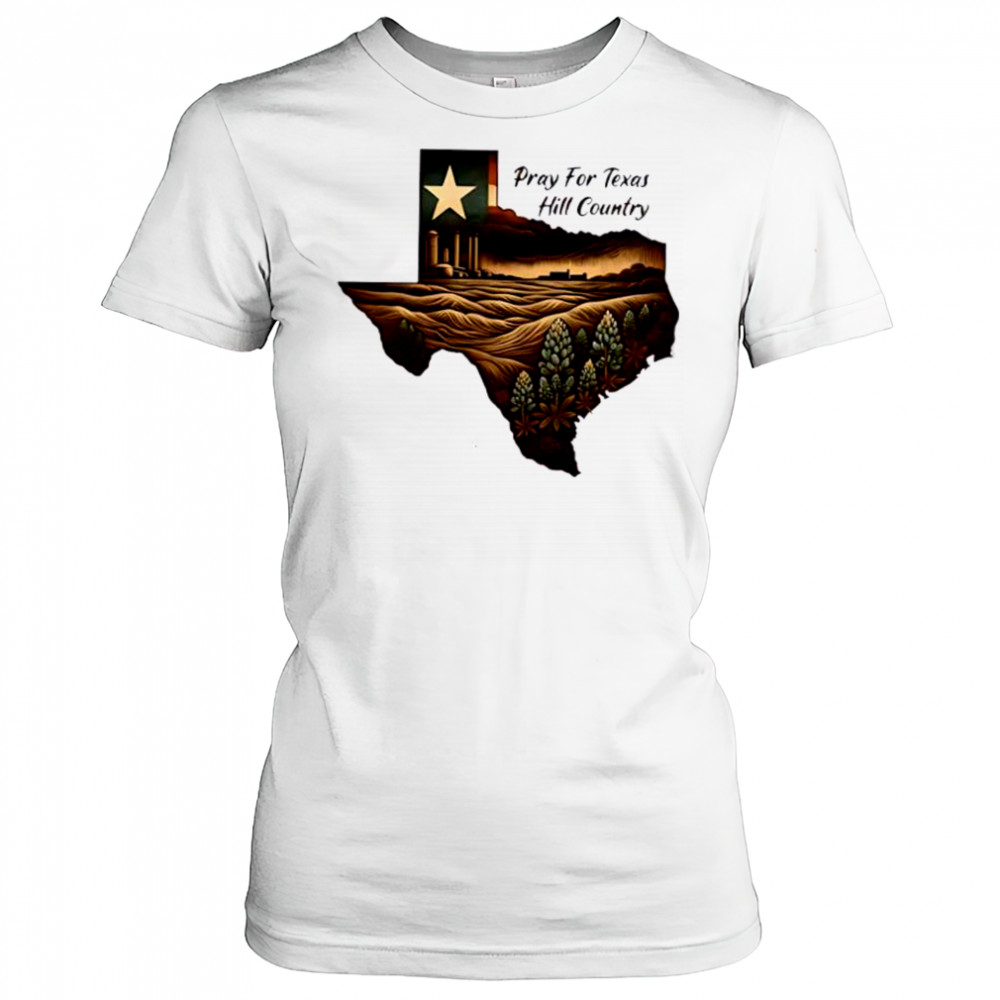 Hill country flooding survivor honor resilience with Texas pride shirt Women's T-shirt