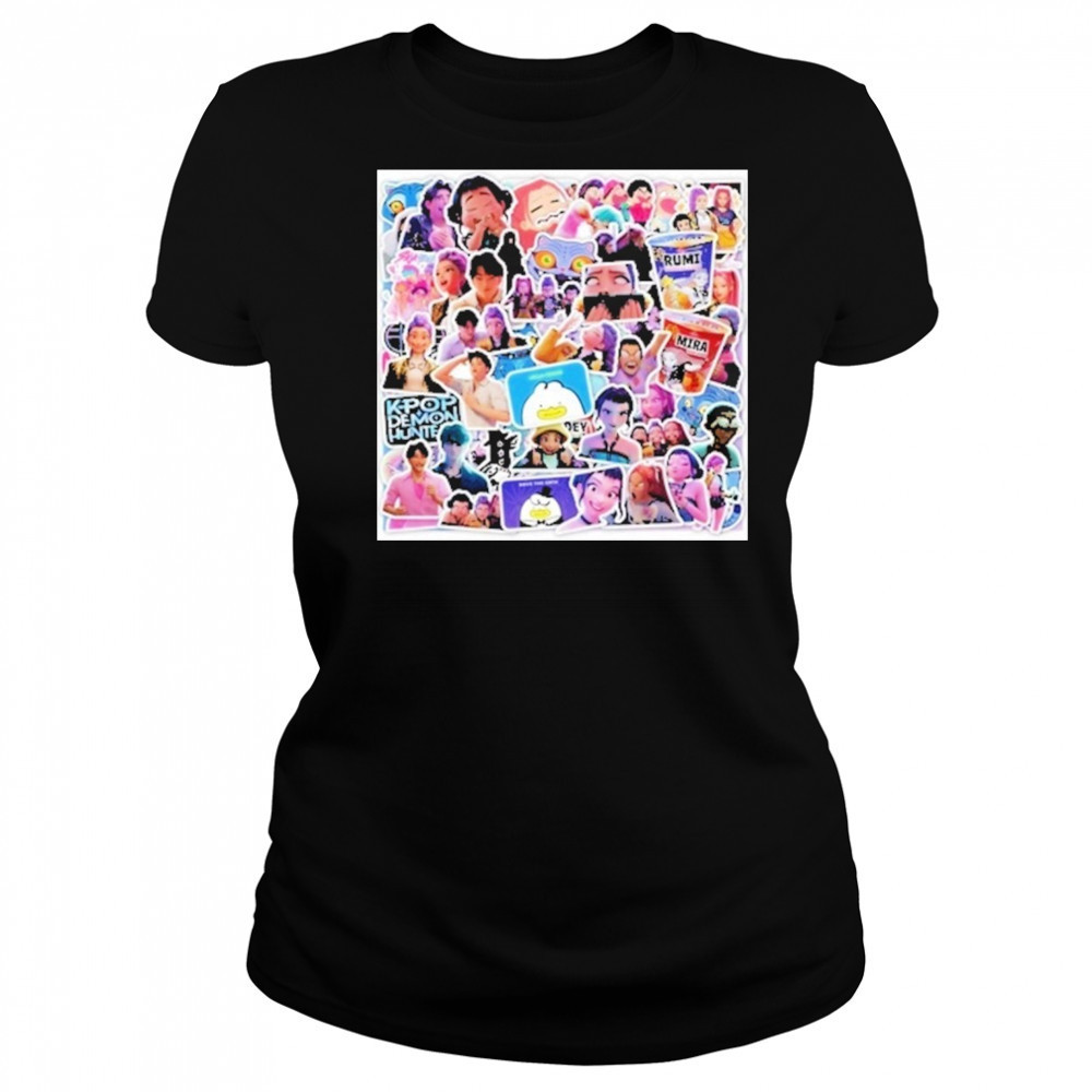 Huntrix Saja Boys Kpop Demon Hunters Shirt Women's T-shirt