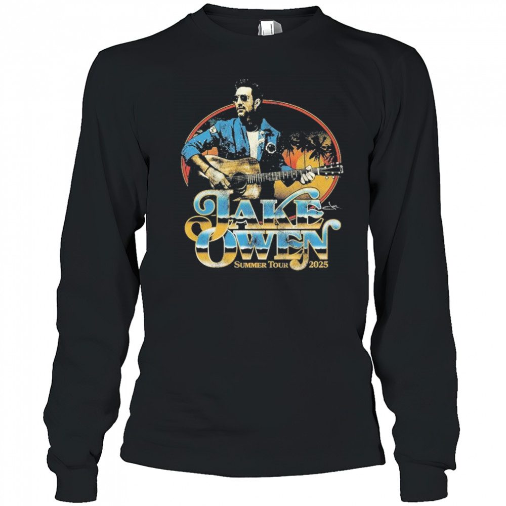 Jake Owen Summer Tour 2025 T-shirt Long Sleeved