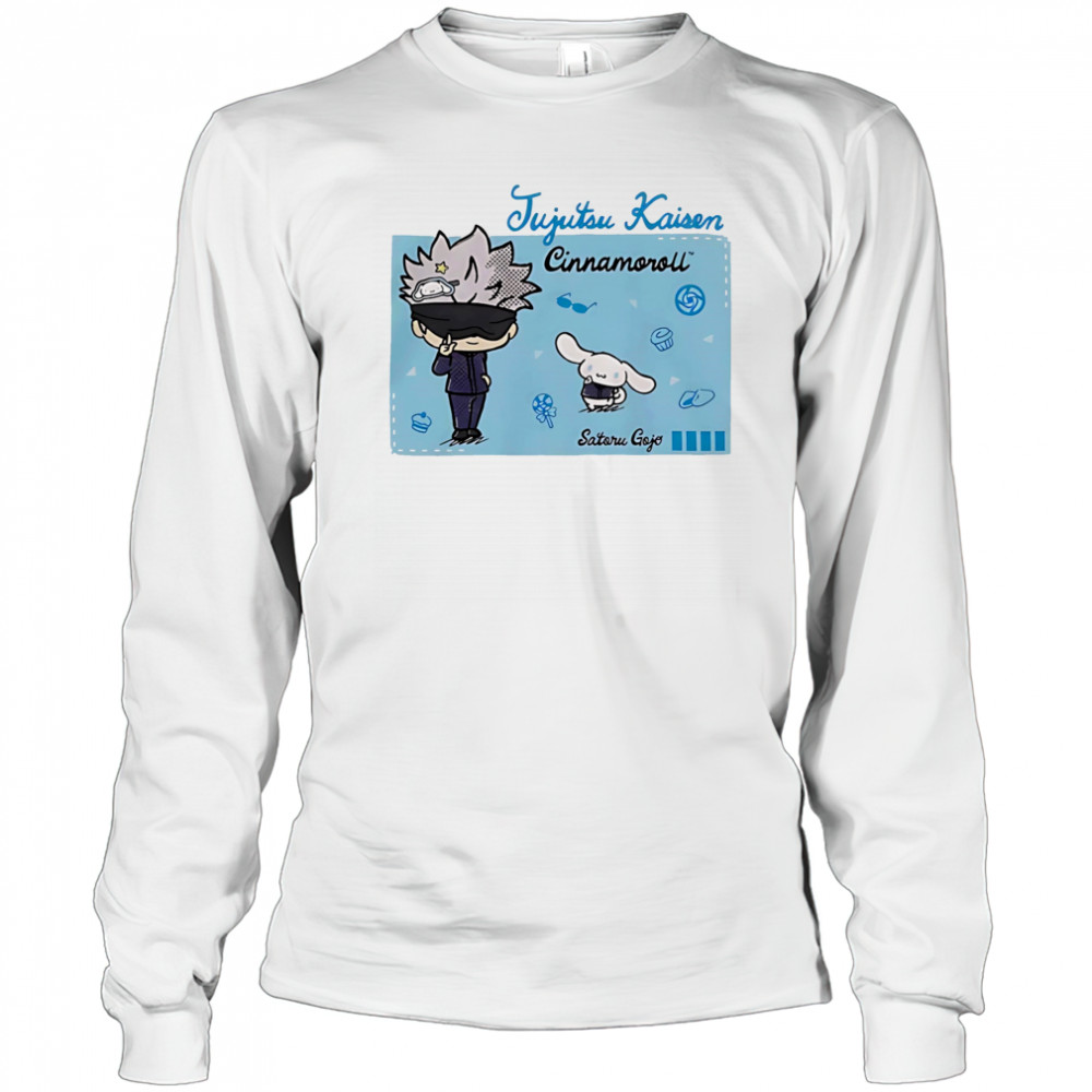 Jujutsu no Kaisen Cinnamoroll Satoru Gojo shirt Long Sleeved