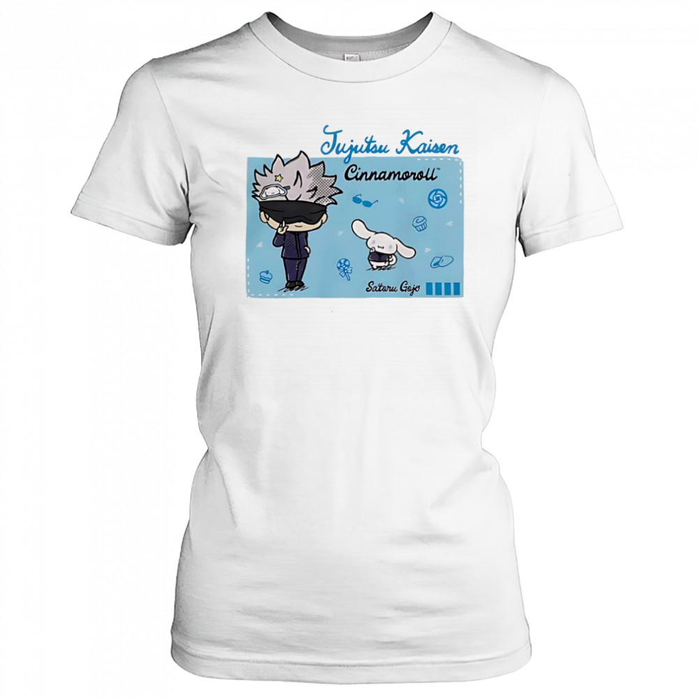 Jujutsu no Kaisen Cinnamoroll Satoru Gojo shirt Women's T-shirt