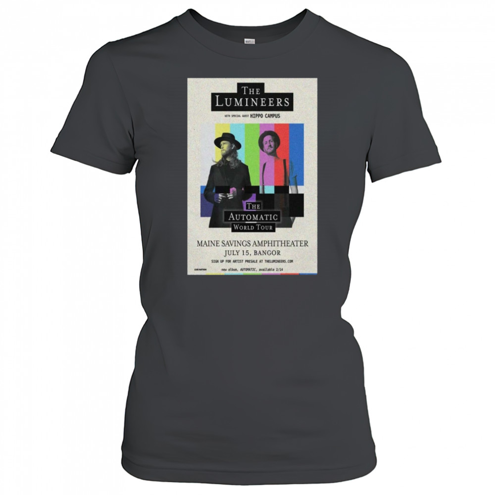 July 15 2025 The Lumineer Bangor Poster T-Shirt Women's T-shirt