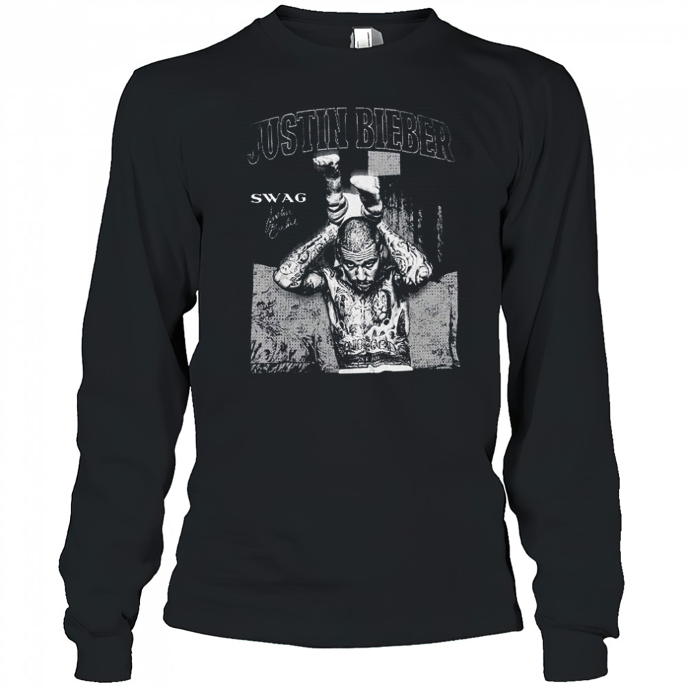 Justin Bieber Vintage Music Shirt Long Sleeved