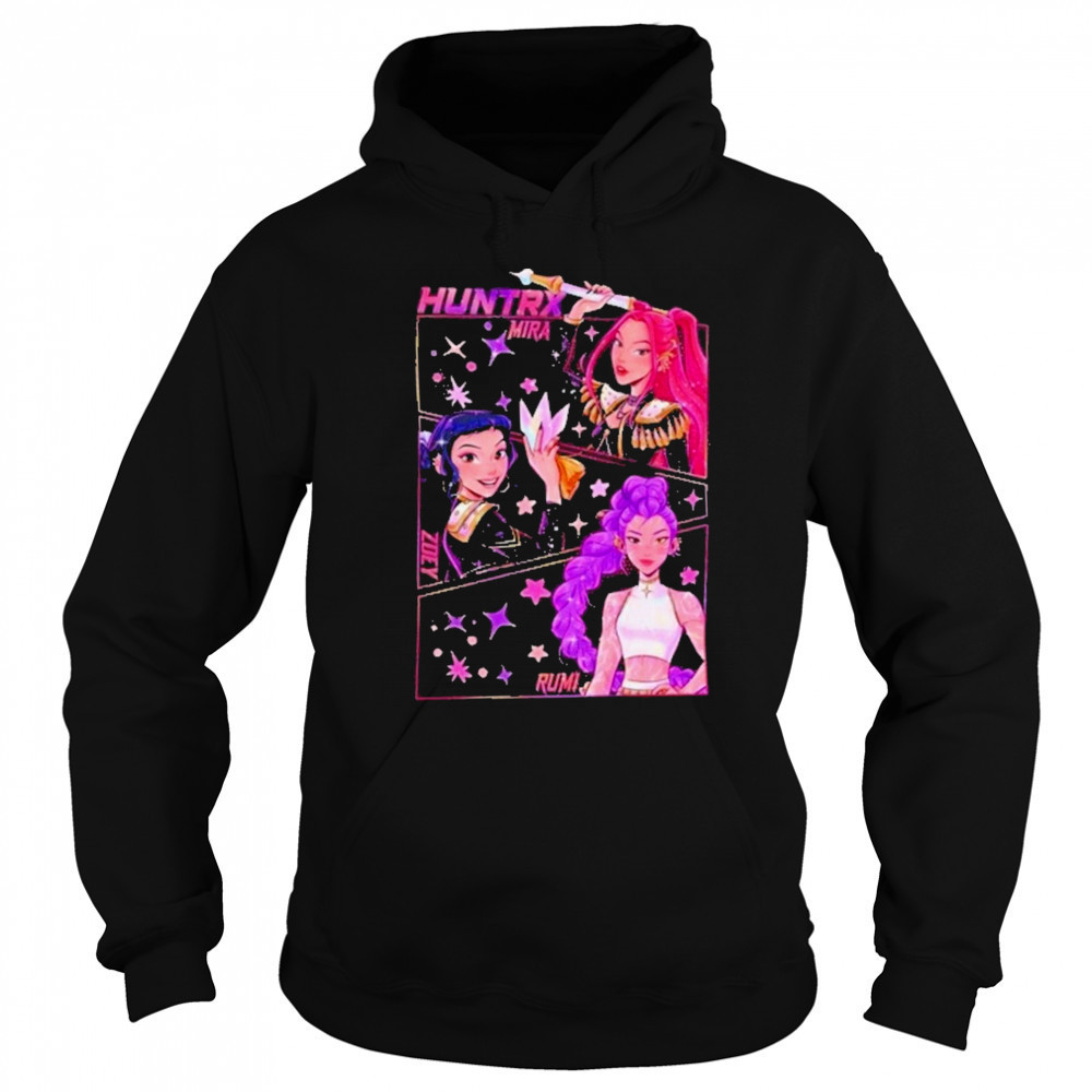 Kpop Demon Hunters Jinu Manga Kpop Huntrix Pin Shirt Sweatshirt