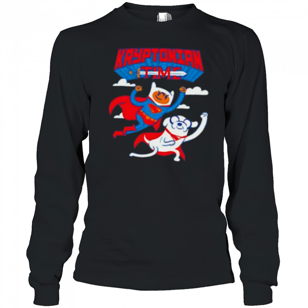 Kryptonian Time shirt Long Sleeved