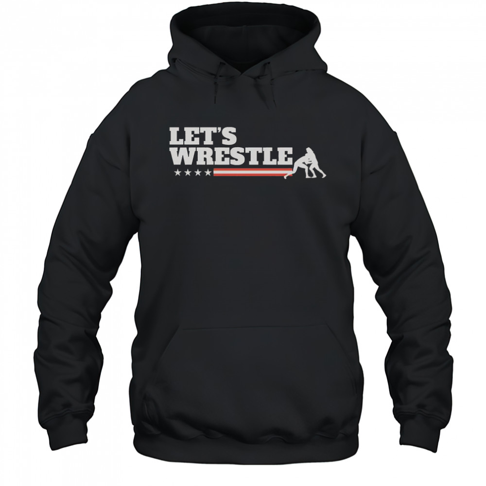 Let’s Wrestle USA T-Shirt Hoodie