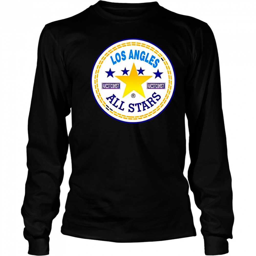 Los Angeles West Coast all stars logo shirt Long Sleeved