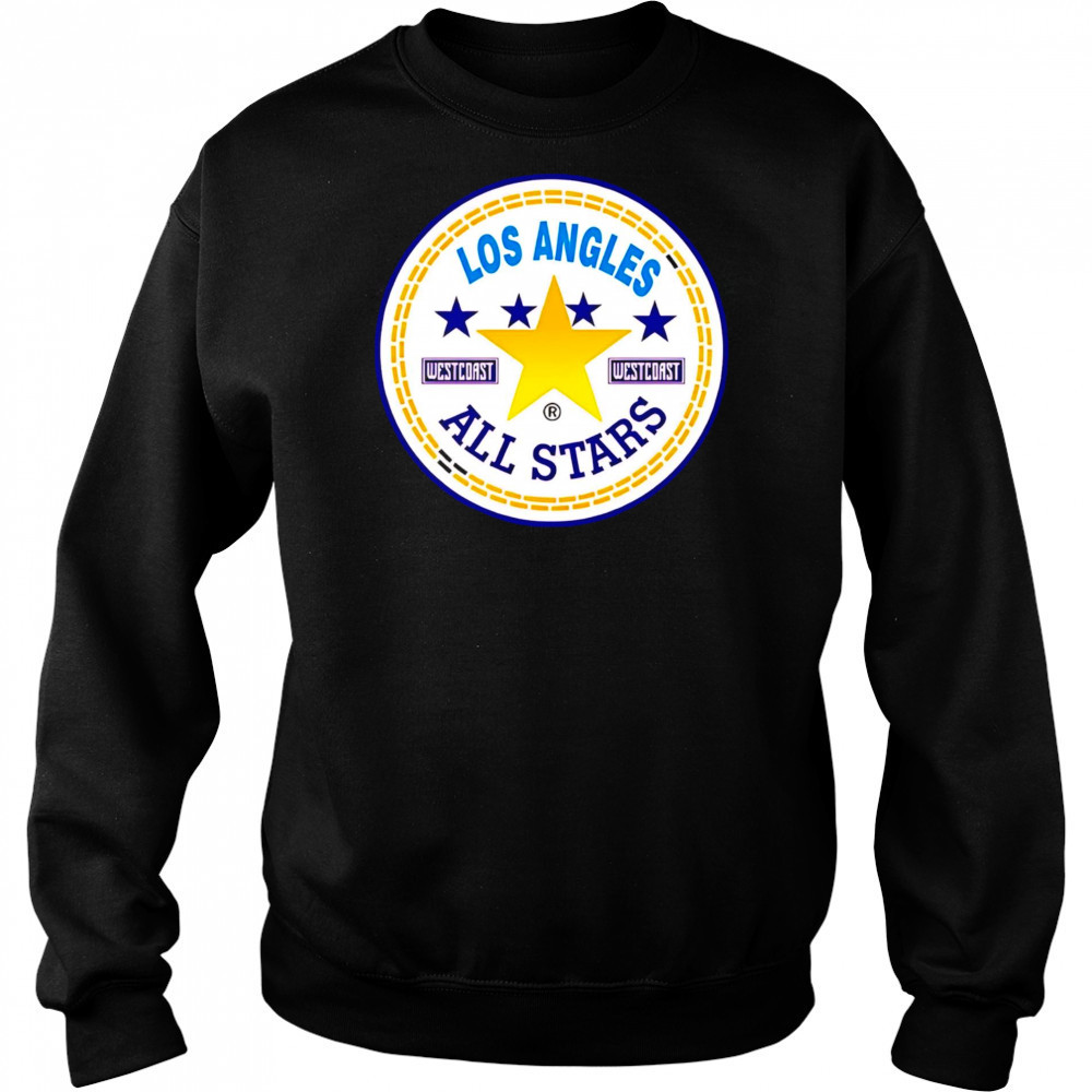 Los Angeles West Coast all stars logo shirt Hoodie