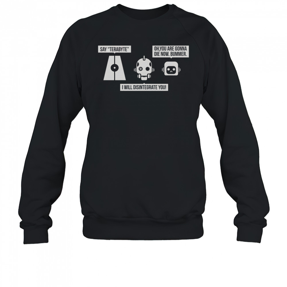 Love Dead & Robot The Three Robots T-Shirt Sweatshirt