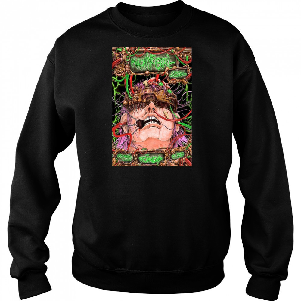 Machine Girl Poster NYC October 30 2025 Event Shirt Hoodie