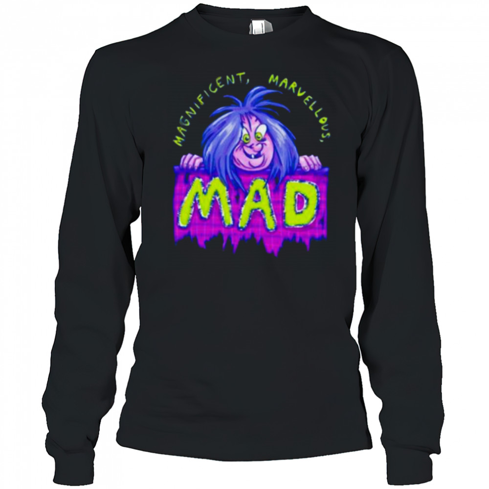 Magnificent marvellous mad shirt Long Sleeved