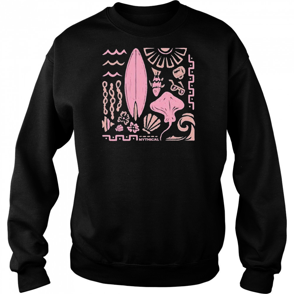 Marine Mosaic Mythical Shirt Hoodie