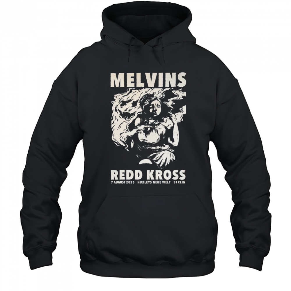 Melvins Aug 7 2025 Berlin Tour Poster T-Shirt Hoodie