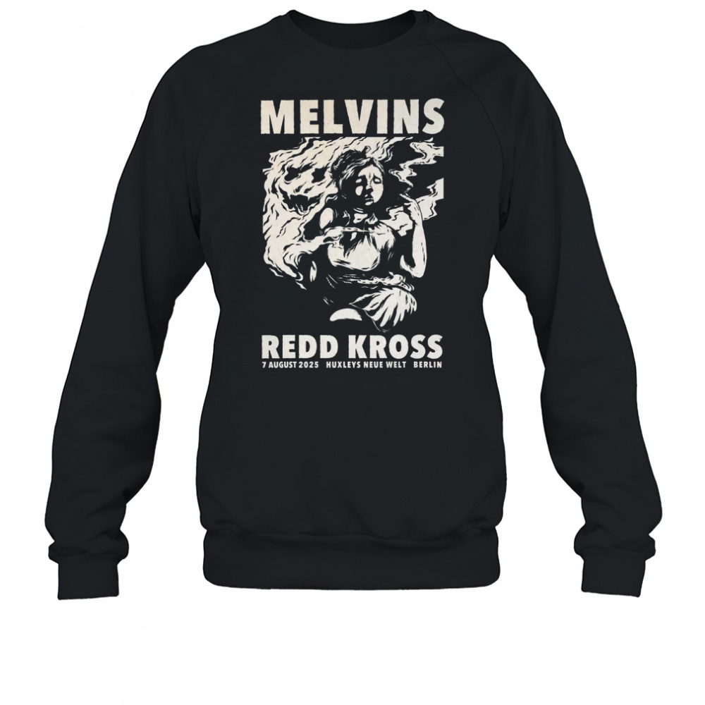 Melvins Aug 7 2025 Berlin Tour Poster T-Shirt Sweatshirt